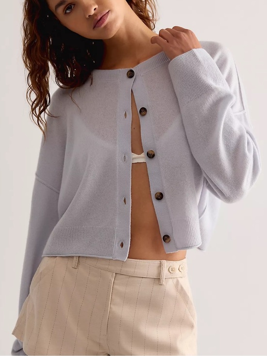 Free People Sweaters - LIKE NEW Free People Women’s Ottilie Cashmere Cardi Sweater